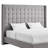 Kaster Upholstered Linen Wingback Headboard-784661575-784661568