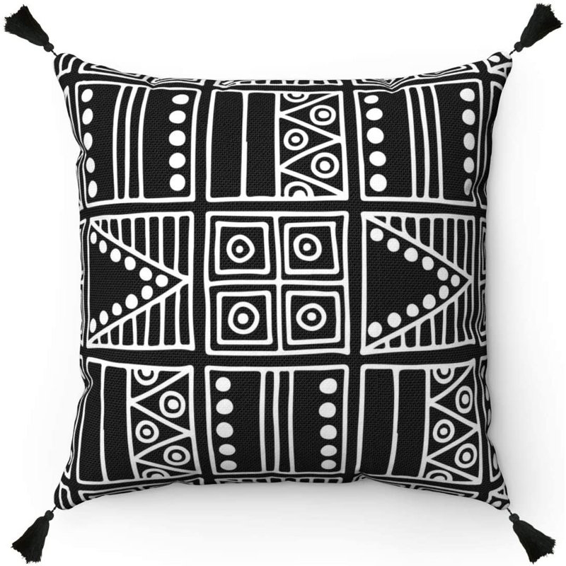 Deges Abstract Square Euro Pillow Cover