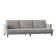 Carol Fabric 90.4'' Reception Sofa