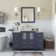 Megara 48'' Single Bathroom Vanity with Engineered Marble Top with Mirror
