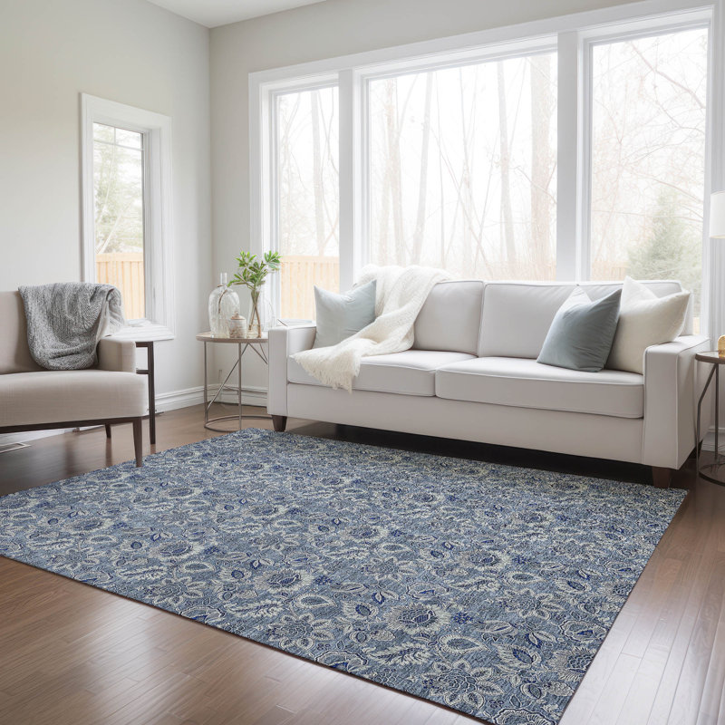 Tapis intérieur / extérieur Flitwick avec envers antidérapant, Rectangle 5 pi x 7 pi 6 po