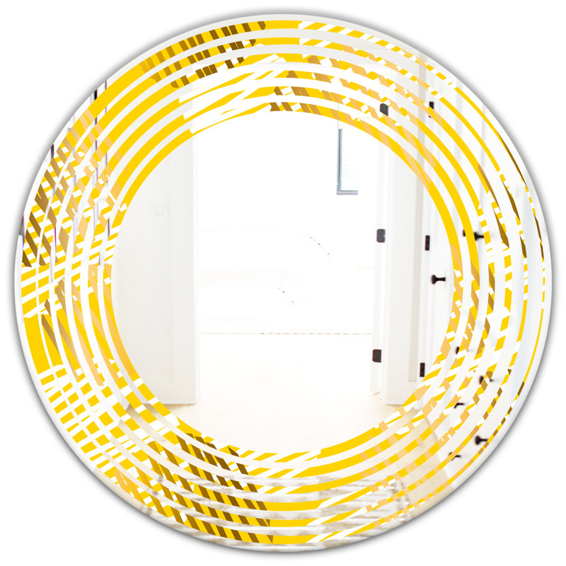 Miroir mural Wave, H 31,5 po x l po