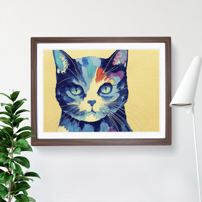 Colourful Cat Vol.1 - Framed Print