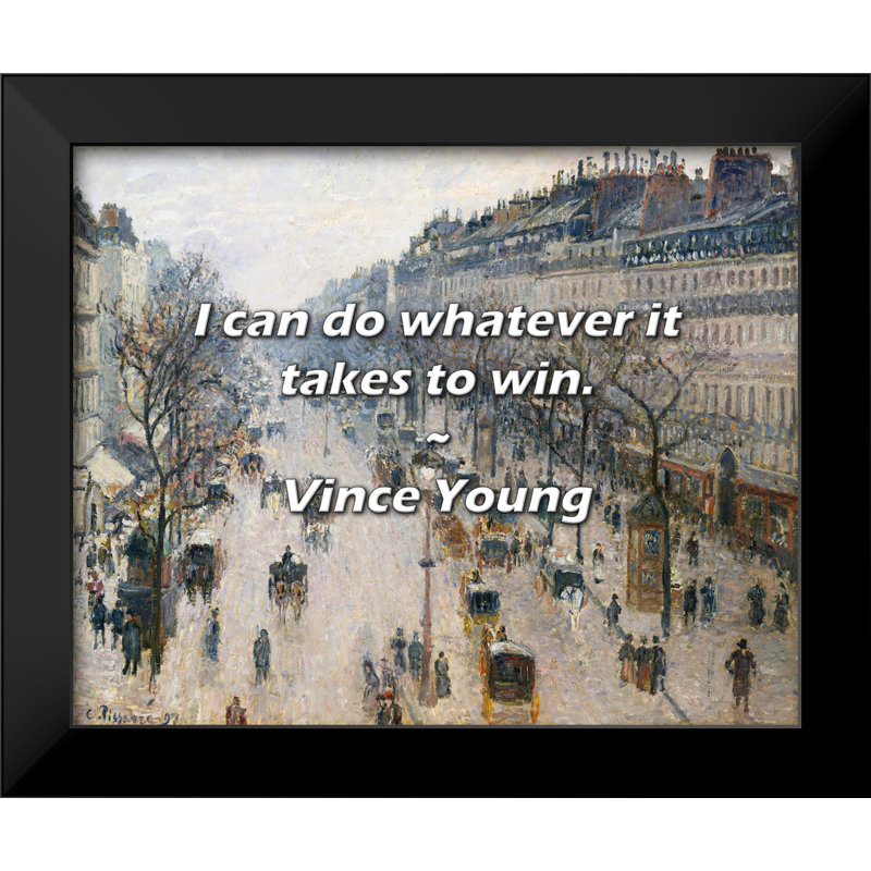 Citation de Vince Young: Je peux faire tout ce qu'il faut pour gagner.