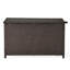 Brown Hamper For Gardening Tools, Pool And Patio Cushions - Aluminum Frame Storage Box Outdoor , Tools & Multi