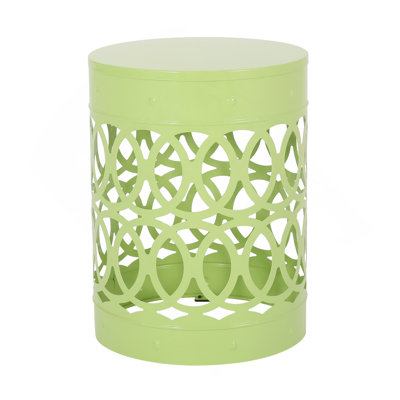 Outdoor Metal S/2 End Table