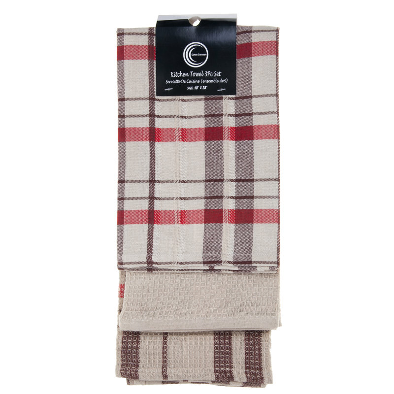 Ensemble de serviettes de cuisine de cinq articles