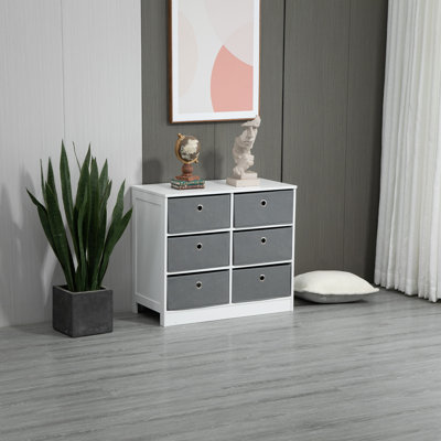 Toughkenamon 72cm W 6 - Drawer Chest of Drawers