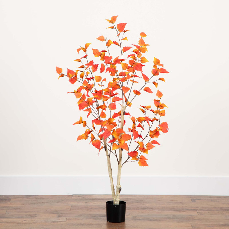 Arbre d'automne artificiel automne, H 48 po x l 24 po x P 24 po
