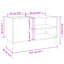 Hicksley 84.5cm Wide Sideboard-673424445