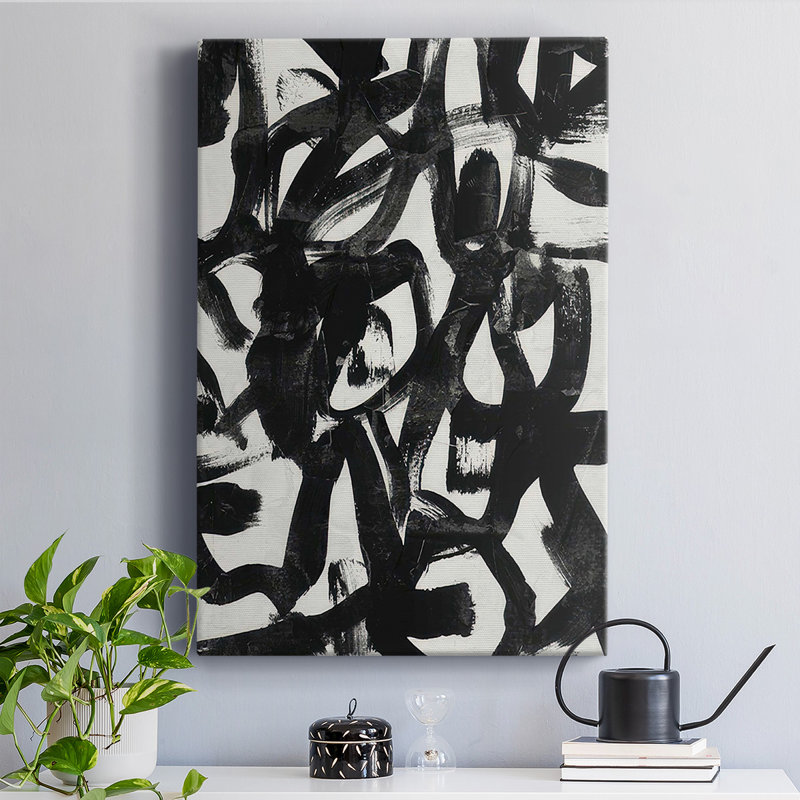 Graffiti Tangle II, reproduction d'art sur toile, H 27 po x l 18 po
