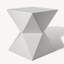 Multi-Plane Occasional Table hand-moulded in Lime Plaster