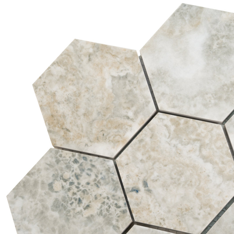 Splendor 8.86'' W x 12.8'' L Porcelain Tile Mosaic Sheet