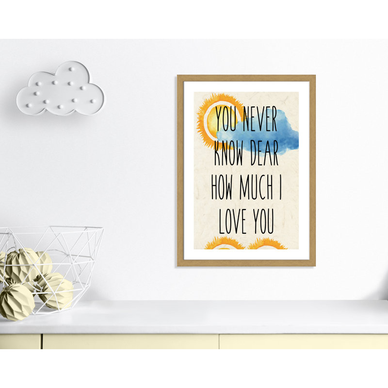 Impression sur papier Sunshine C, H 34,5 po x l 24,5 po x P 0,6 po, Encadré plat chêne