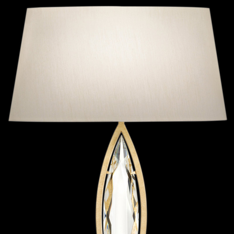 Marquise Crystal Table Lamp, Gold