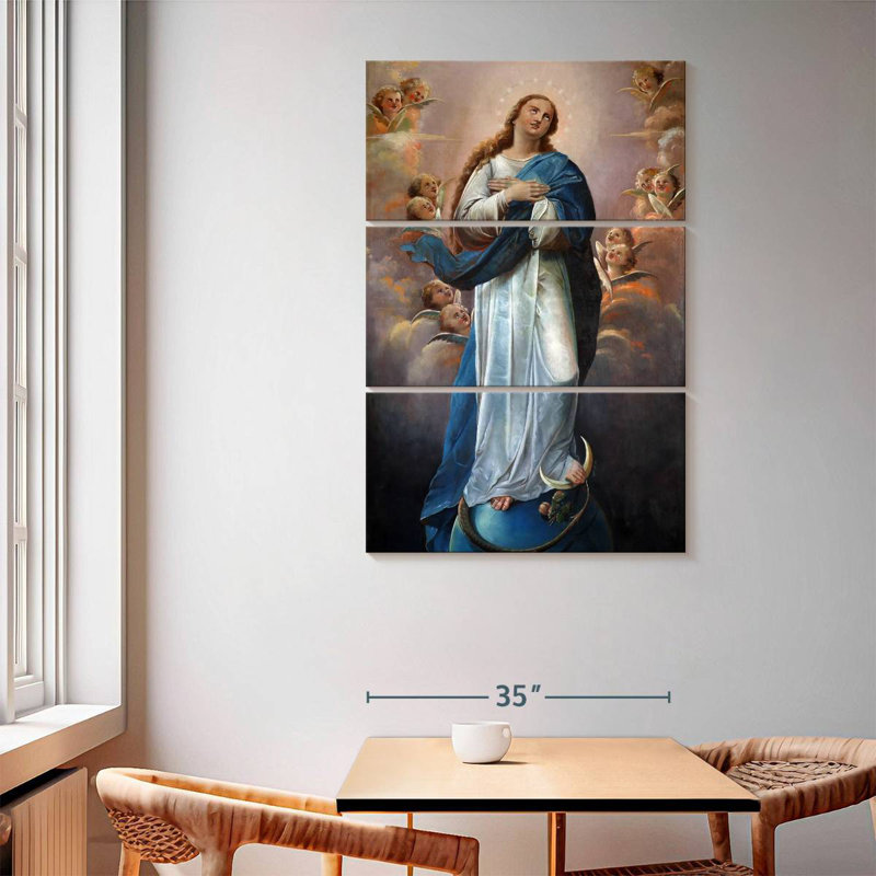 Adella Virgin Mary, 65" H x 42" W
