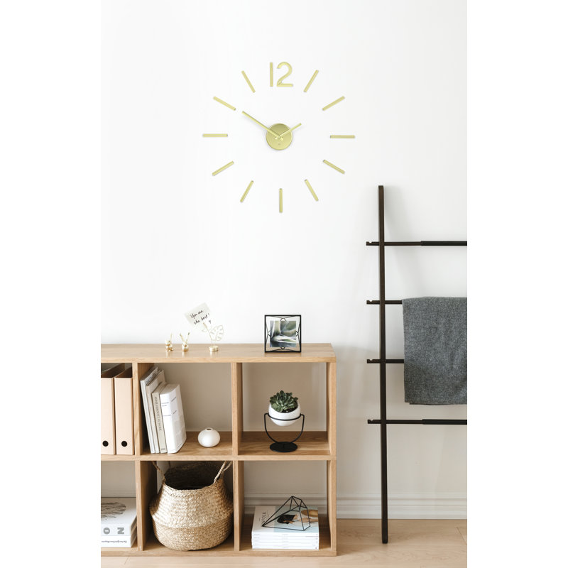 Horloge murale Akeria, Laiton