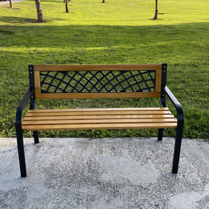 Banc d'extérieur en bois Cillian
