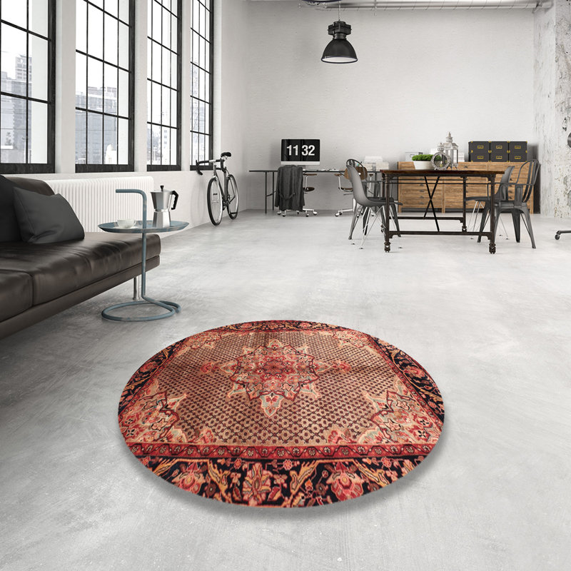 Yunus Oriental Indoor Rug, Round 8'