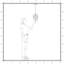 Luminaire suspendu 1 lumière en verre martelé gris fumé sphérique moderne nickel brossé-32866496