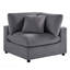 Canapé modulaire 2 pièces Chelsea - gris anthracite