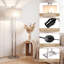 Lampe sur pied colonne traditionnelle en nickel brossé 68 po