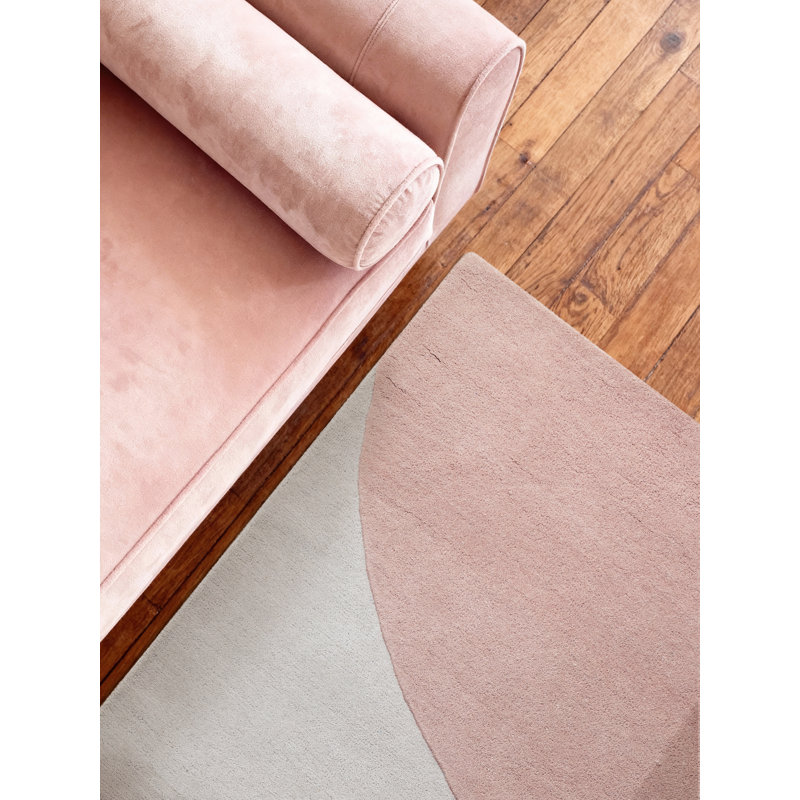 Deveshi Geometric Wool Hand Tufted Area Rug, Rectangle 160 x 230 cm