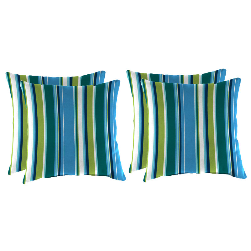 16" x 16" Outdoor Throw Pillow, Covert Capri