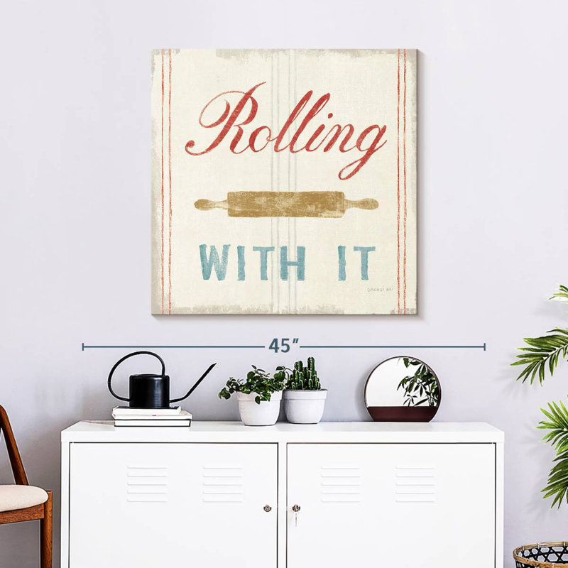 Floursack Kitchen I Bold, 30" H x 30" W
