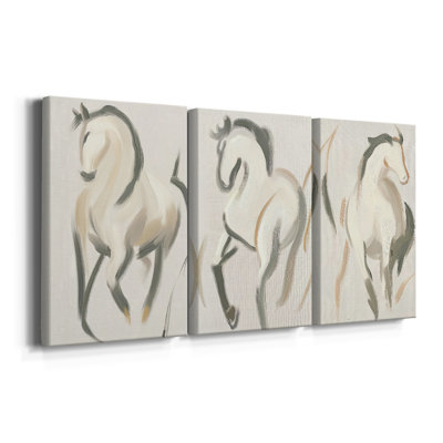 ANIMALS Series CCCLXX  -Custom Wrapped Gallery Canvas - 3 Pieces