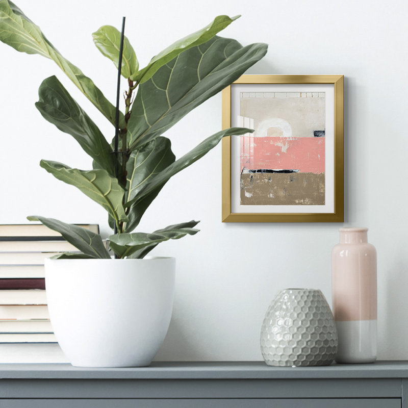 Sweet Remix -Framed Print, 28.5" H x 20.5" W, Gold