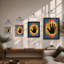 Hand of Power Graphic Design - Framed Print-1731612858-1731612852