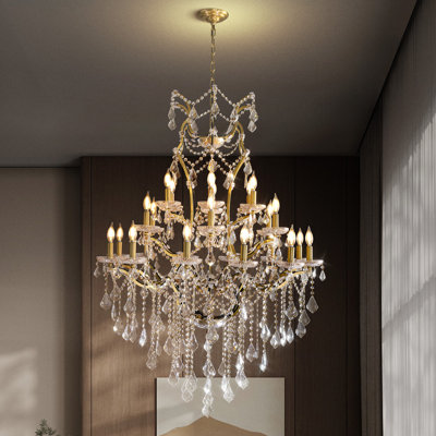 Lustres en cristal Manning Modern Maria Theresa