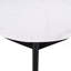 Table d'appoint luxueuse ronde sur pied à piédestal et table d'appoint de salon