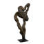 Cast Teak Root Sculpture, Resin, Bronze