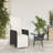Vidaxl Reclining Garden Chair Black, Cream White-116120051-116120054