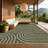 8x10 Large Easy Jute Rug Non-Slip Indoor Outdoor Machine Washable Rug, Stain-Resistant Striped Accent Carpet Geometric Foldable Floor Cover-676948596-676948601