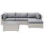 Outdoor Cushion Cover Set SANO II Light Grey