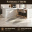 Tapis brun clair / blanc Kobe