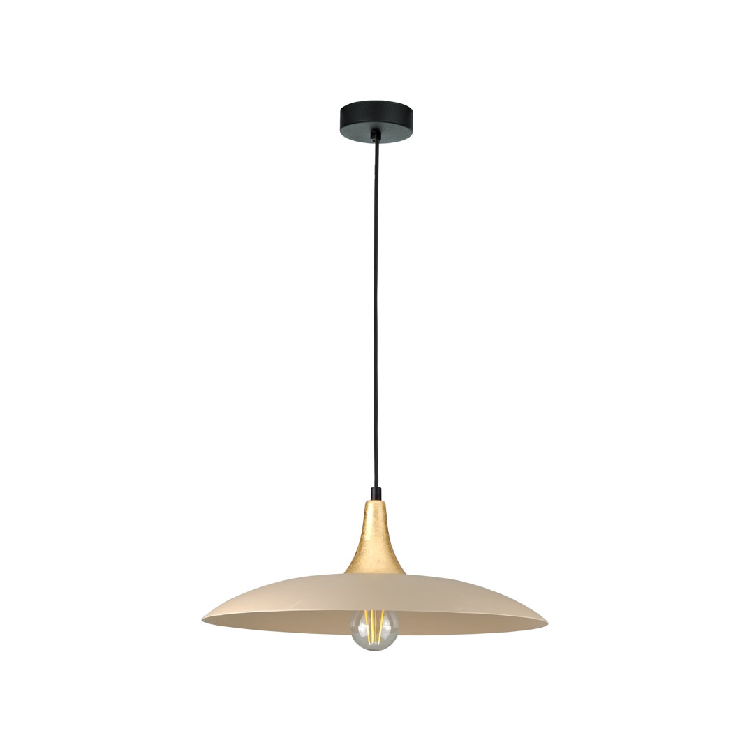 1 - Light Matte Black Dome Pendant