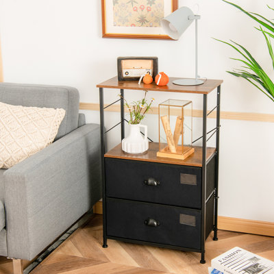 Commode 2 tiroirs l 22 po