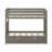 Hugley Kids Twin Over Twin Bunk Bed with Trundle-1177681578