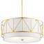 Lustre cylindrique à 1 lumière Birkleigh-1251195774