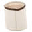 3 Sprouts - Canvas Storage Bin - Laundry and Toy Basket for Baby and Kids - Elephant-9598628