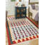 Kilim bleu Sivas 6 pi 7 po x 6 pi 9 po