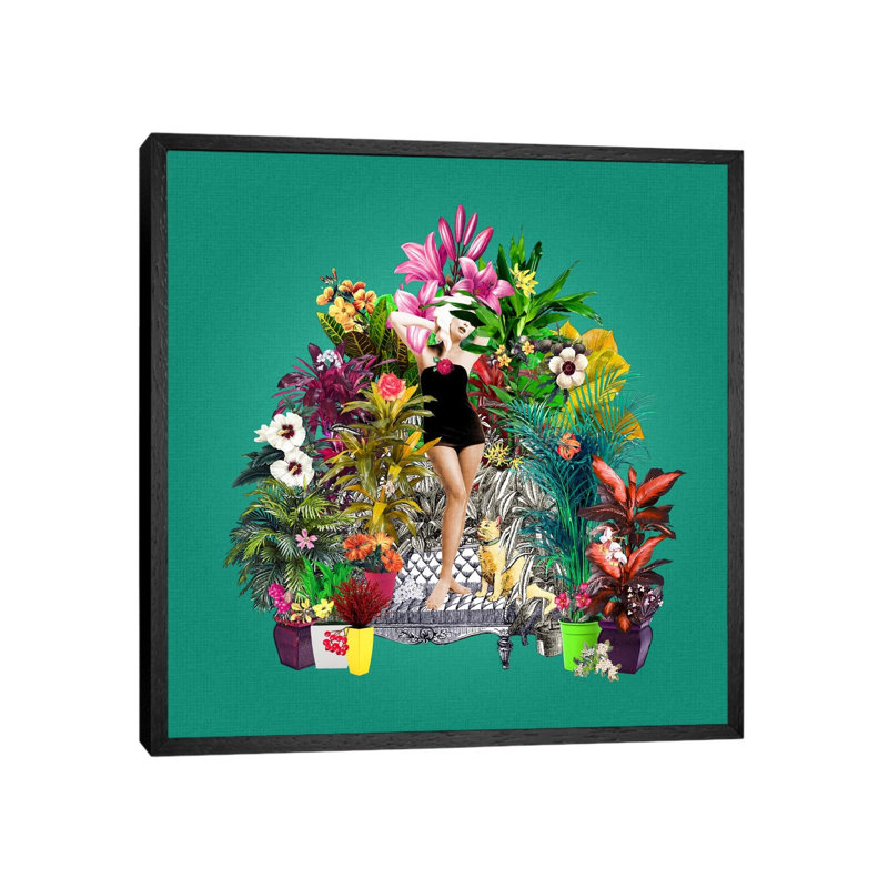 Eugenia Loli - Cultivator by Eugenia Loli - Floater Frame Print on Canvas, Black Framed Canvas, 45.72 cm H x 45.72 cm W