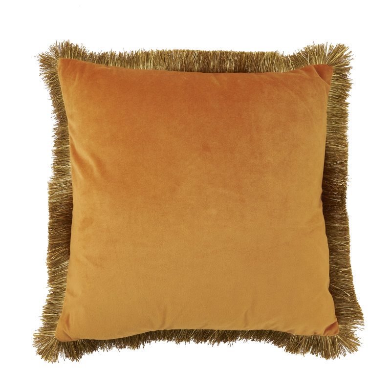 Coussin en velours, Rouge, Housse uniquement