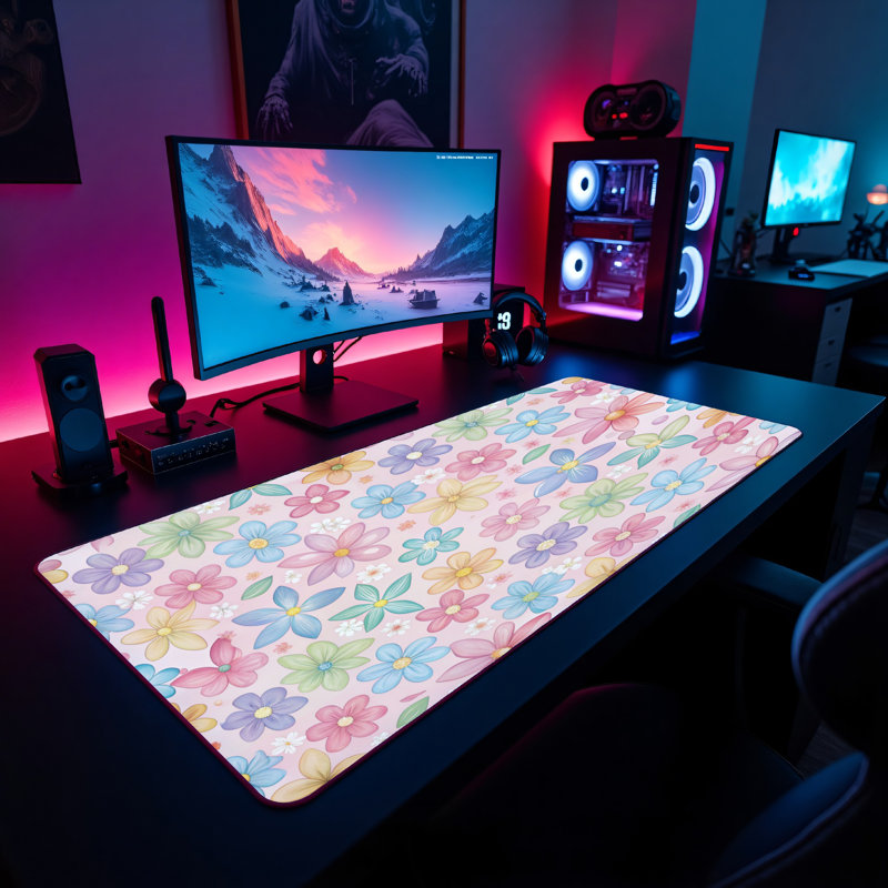 Polyester Desk Pad, 23.6x13.8
