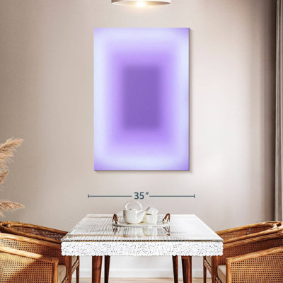 Soft Purple Glow Rectangle Royer
