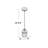 Tussey 1 - Light Unique/Statement Pendant-296570582